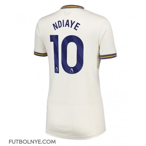 Camiseta Everton Iliman Ndiaye #10 Tercera Equipación para mujer 2024-25 manga corta